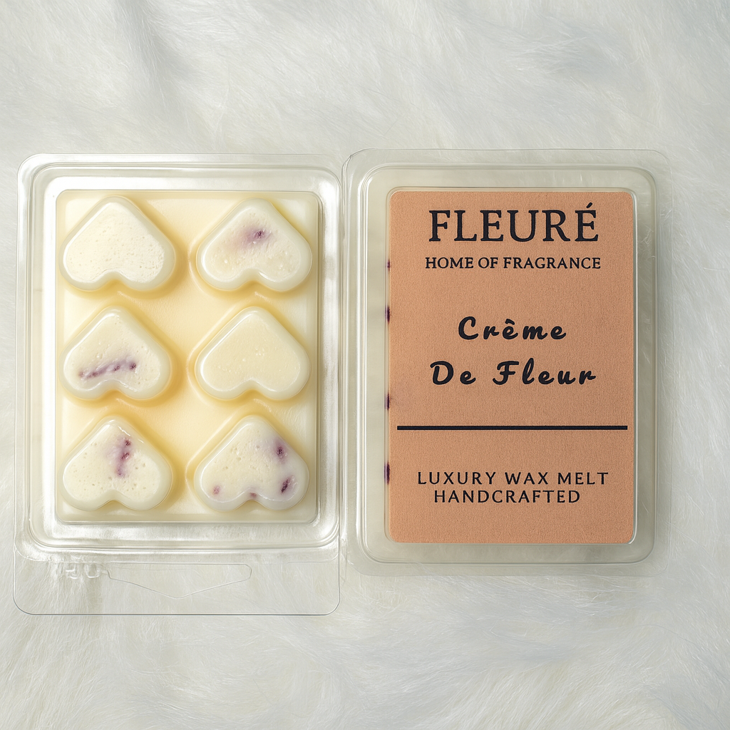 Creme de Fleur Wax Melt – Sweet & Floral Home Fragrance | Fleuré